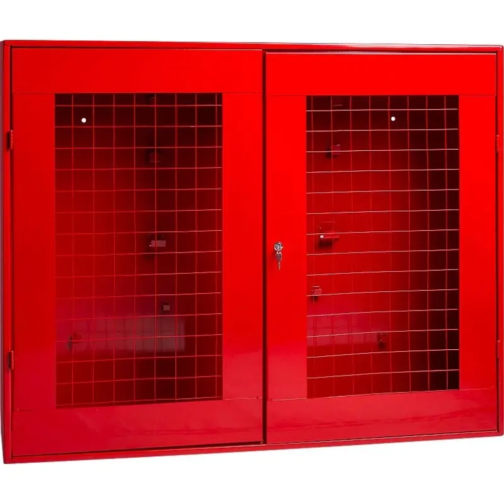 Щит пожарный закрытый, 2 двери "Т"