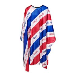 Парикмахерская накидка Harizma Barber Shop, 140х160см, полосы (h10873B)