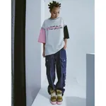 Джинсы SoWhat? Карго Плотные Широкие Темно-Синие