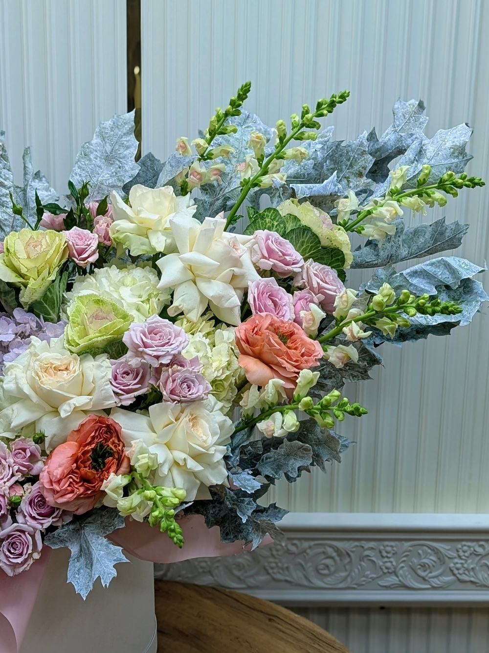 Композиция в коробке violet sky