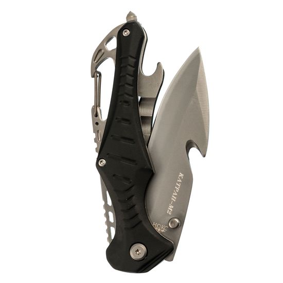 Нож аварийно-спасательный НОКС "Катран-М2" - черная рукоять 327-780601