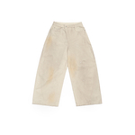 Брюки Nothomme Monterest Retro Washed Curved Blade Wide-Leg Pants "Sand Bone White" Women's
