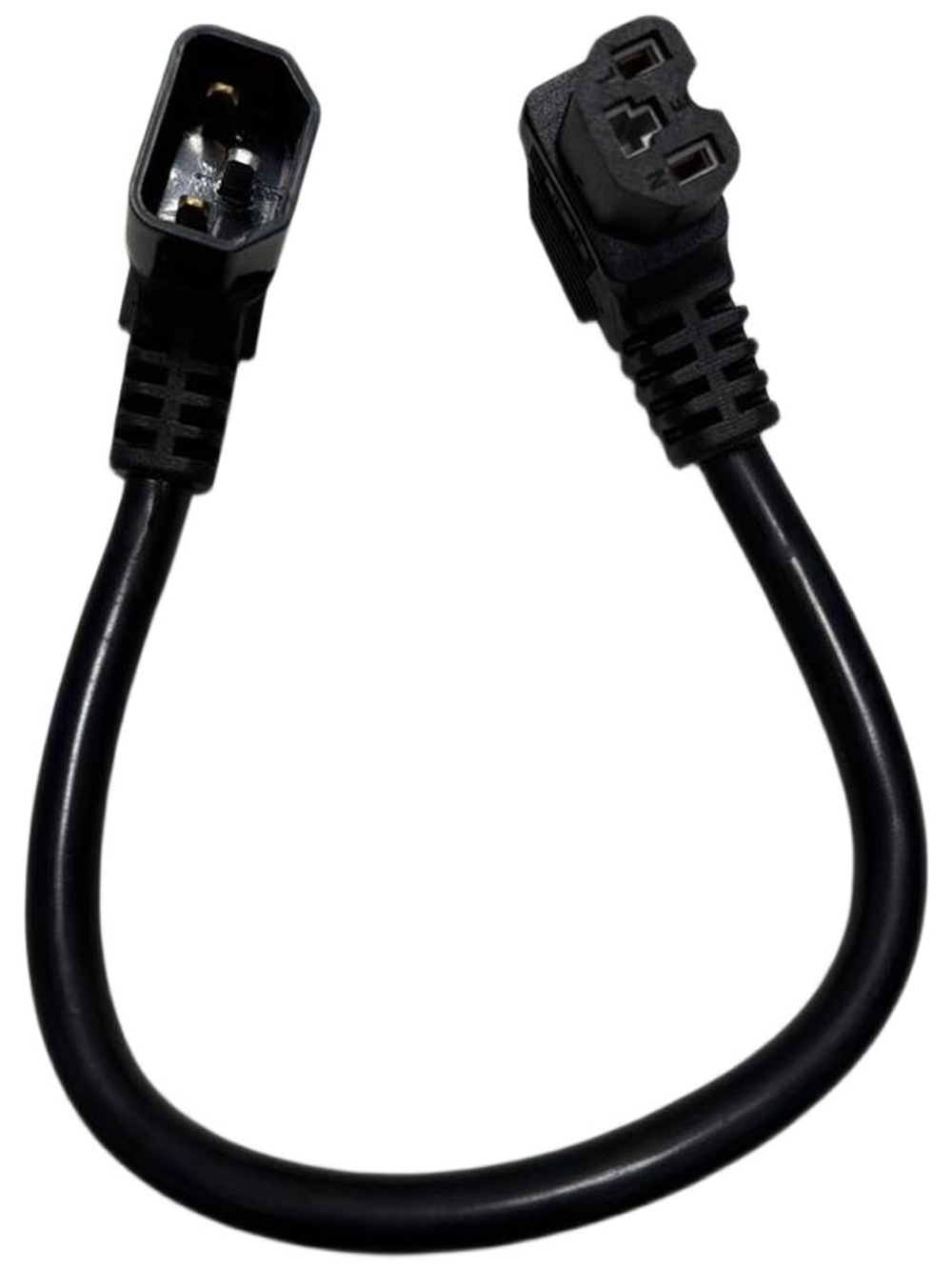 Провод кабель удлинитель 30 см С13 папа-мама для электровелосипеда