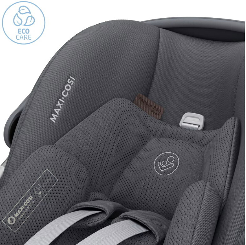 Автокресло Maxi-Cosi Pebble 360 Pro 0-13 кг с базой Family Fix 360 Prо 8052204110 Twillic Graphite/графит (2024)