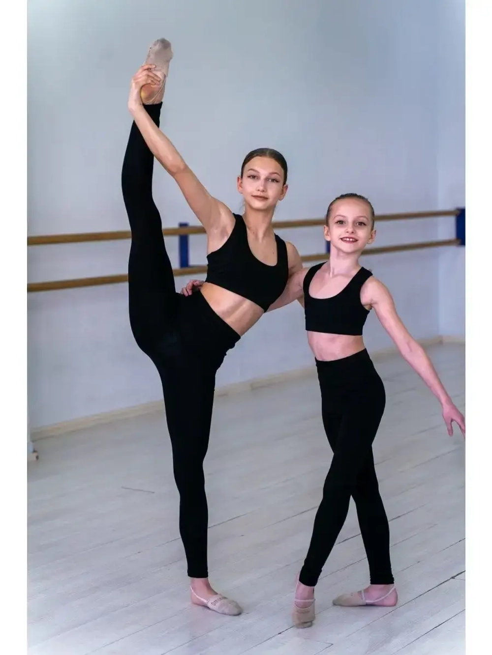 Легинсы из хлопка по щиколотку
