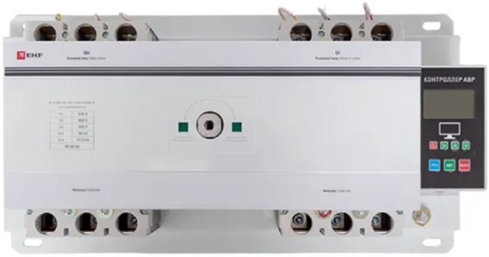 Автоматический ввод резерва EKF ats-tsm-630A-3p-pro