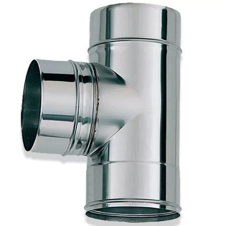 Тройник вентиляционный нерж Ø 130мм.