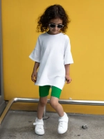 Футболка оверсайз базовая для детей и подростков