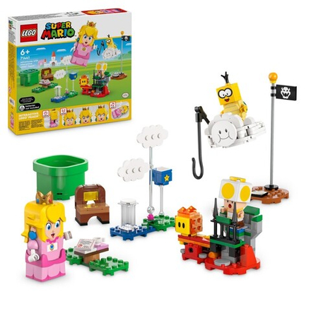 LEGO Super Mario - Приключения с интерактивной фигуркой LEGO Peach 71441 / артикул   71441  / GTIN 5702017595658