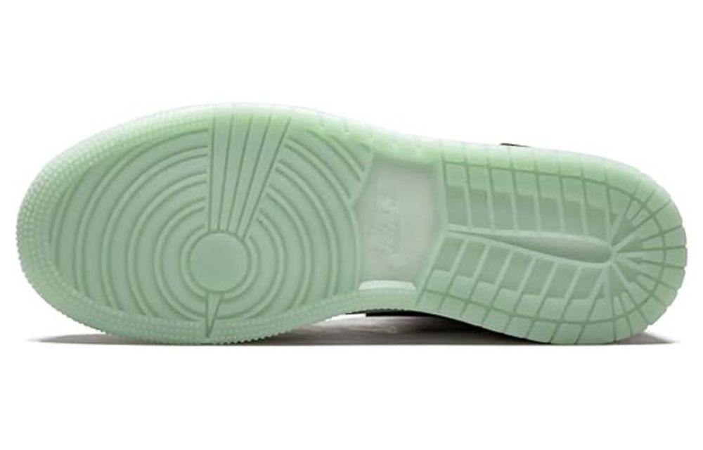 Jordan 1 Mid White Black Teal Tint GS