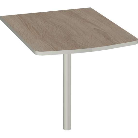 Брифинг-приставка на опоре V-5.0+опора 900×700×750