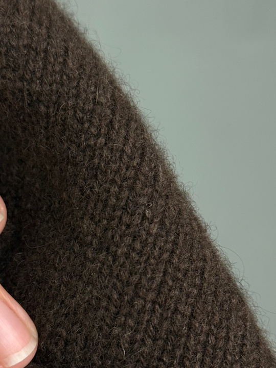 Пряжа Yak Mongolia 2/22 (100% як),1100м/100гр, горький шоколад