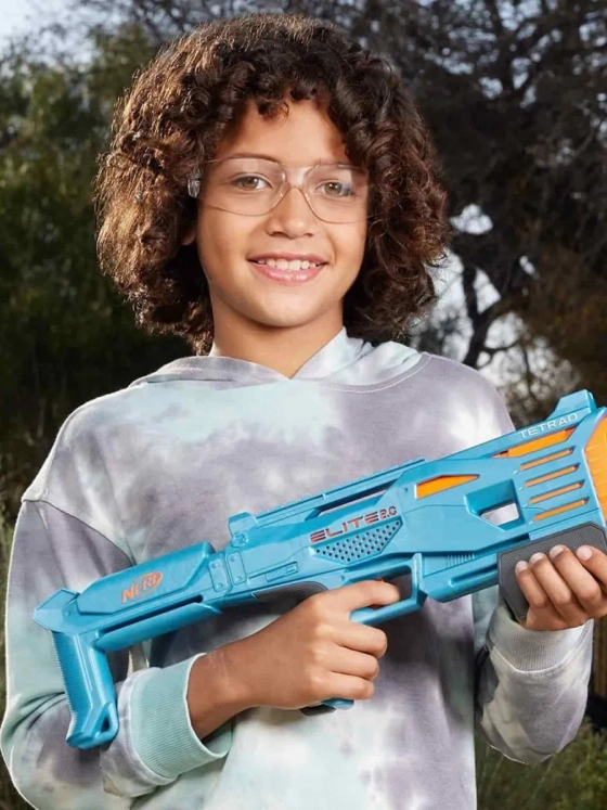 Бластер Нерф Элит Elit 2.0 Tetrad QS-4 16 F5025