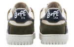 A Bathing Ape Sk8 Sta 4 M1 Olive Darb Sneakers