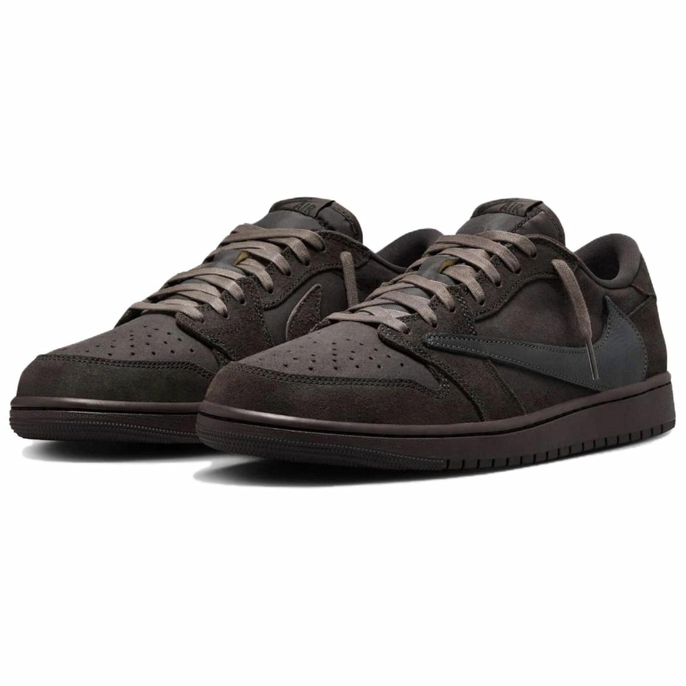 Кроссовки Travis Scott X Jordan Air Jordan 1 Low Og Velvet Brown