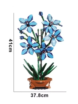 Конструктор Цимбидиум Лодочная орхидея 1097 деталей