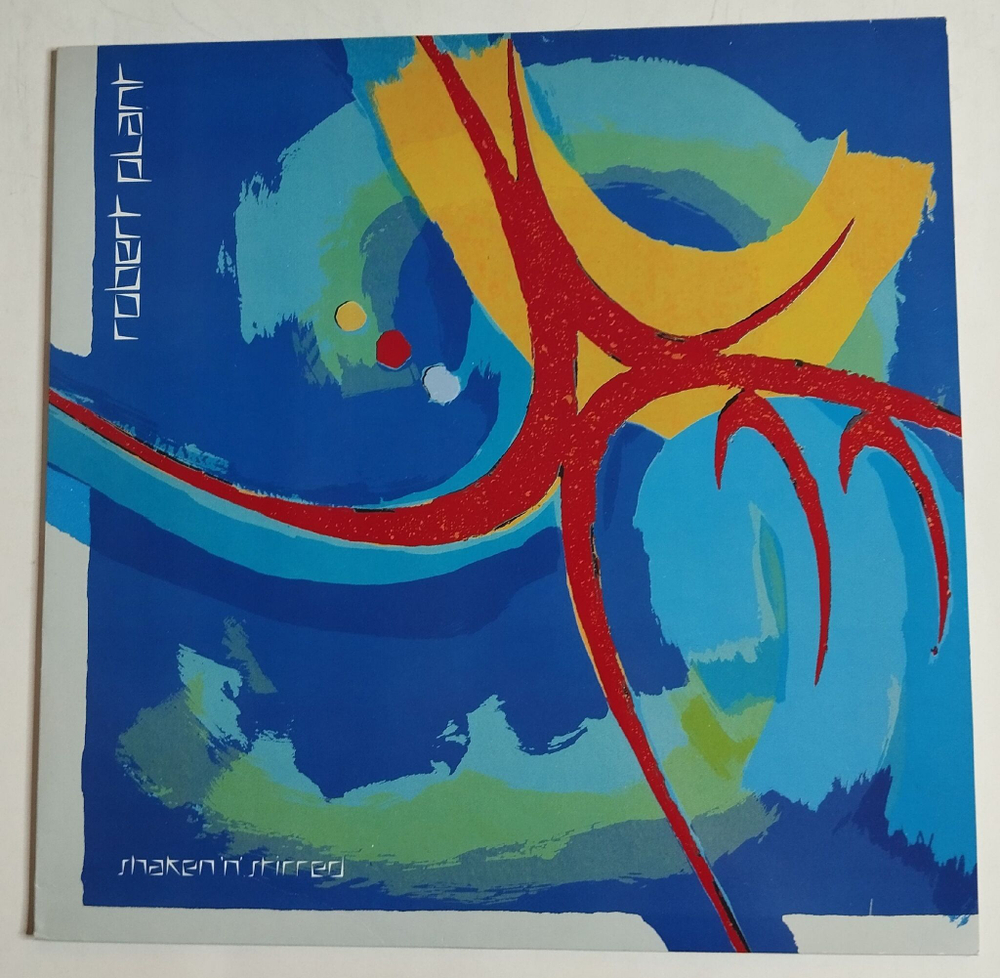 Винтажная виниловая пластинка LP Robert Plant Shaken N Stirred (Germany 1985) NM