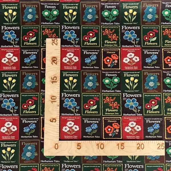 ЦВЕТОЧНЫЕ БИРКИ, КУПОН 59 СМ, 100% ХЛОПОК 7