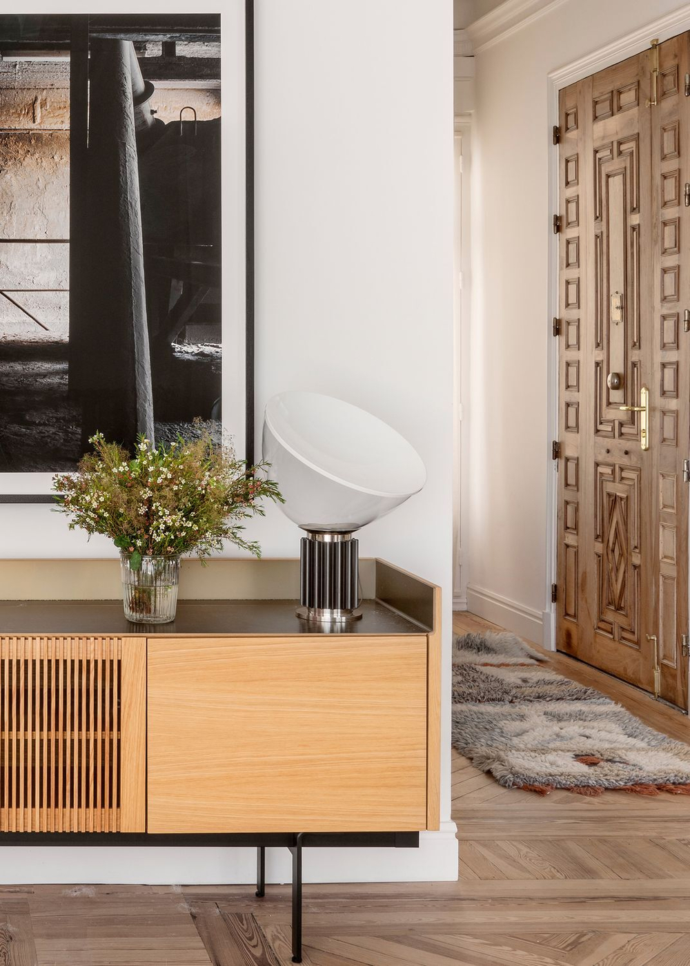 Шерстяной стираемый ковер Lorena Canals Kachina (90 x 240 см)