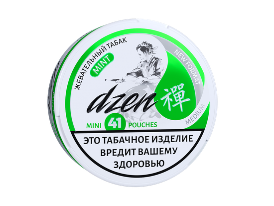 Жевательный табак DZEN MINI со вкусом MINT