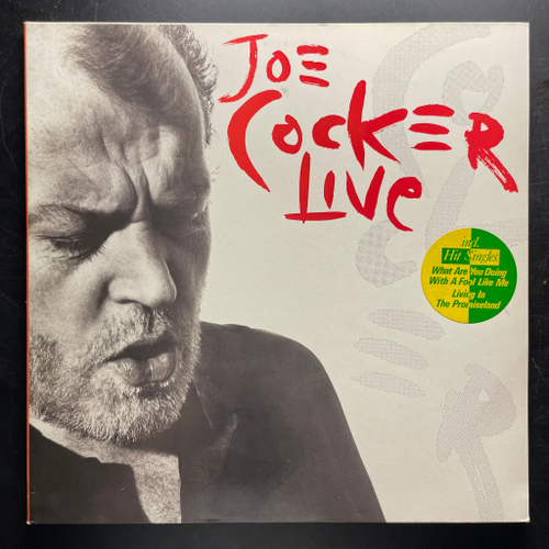 Joe Cocker - Joe Cocker Live! 2LP (Европа 1990г.)