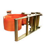 Стяжной кольцевой ремень с храповым механизмом