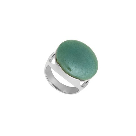 Кольцо Possebon Pearl Green Quartz 18.5 мм K1977.16/18.5 G/S
