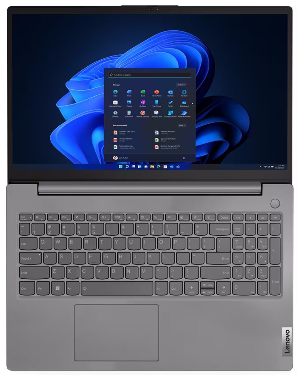 Ноутбук  Lenovo V15 G4 ABP 15.6 ", Ryzen 7, 16 Гб RAM, 512 Гб SSD, Radeon Graphics, Серый