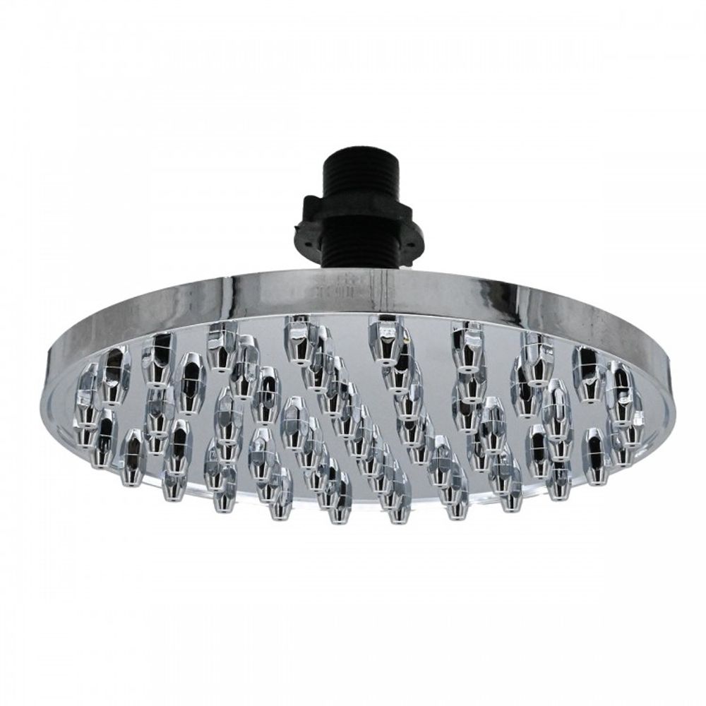 Лейка тропического душа для душевых кабин (малая) 15 см.хром. пластик