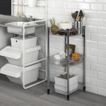 Стеллаж - IKEA OMAR, 46х36х94 см, серый, ОМАР ИКЕА