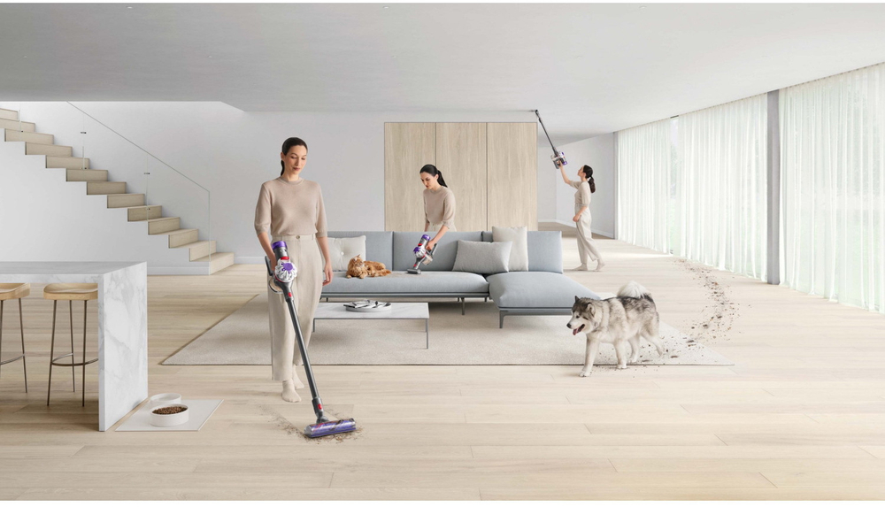 Пылесос Dyson V8 Tactical SV25, серебро/никель (Silver/Nickel)