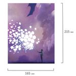 Тетрадь на кольцах А5 165х215 мм, 160 л., твердый картон, клетка, BRAUBERG, "Мечты", 404092