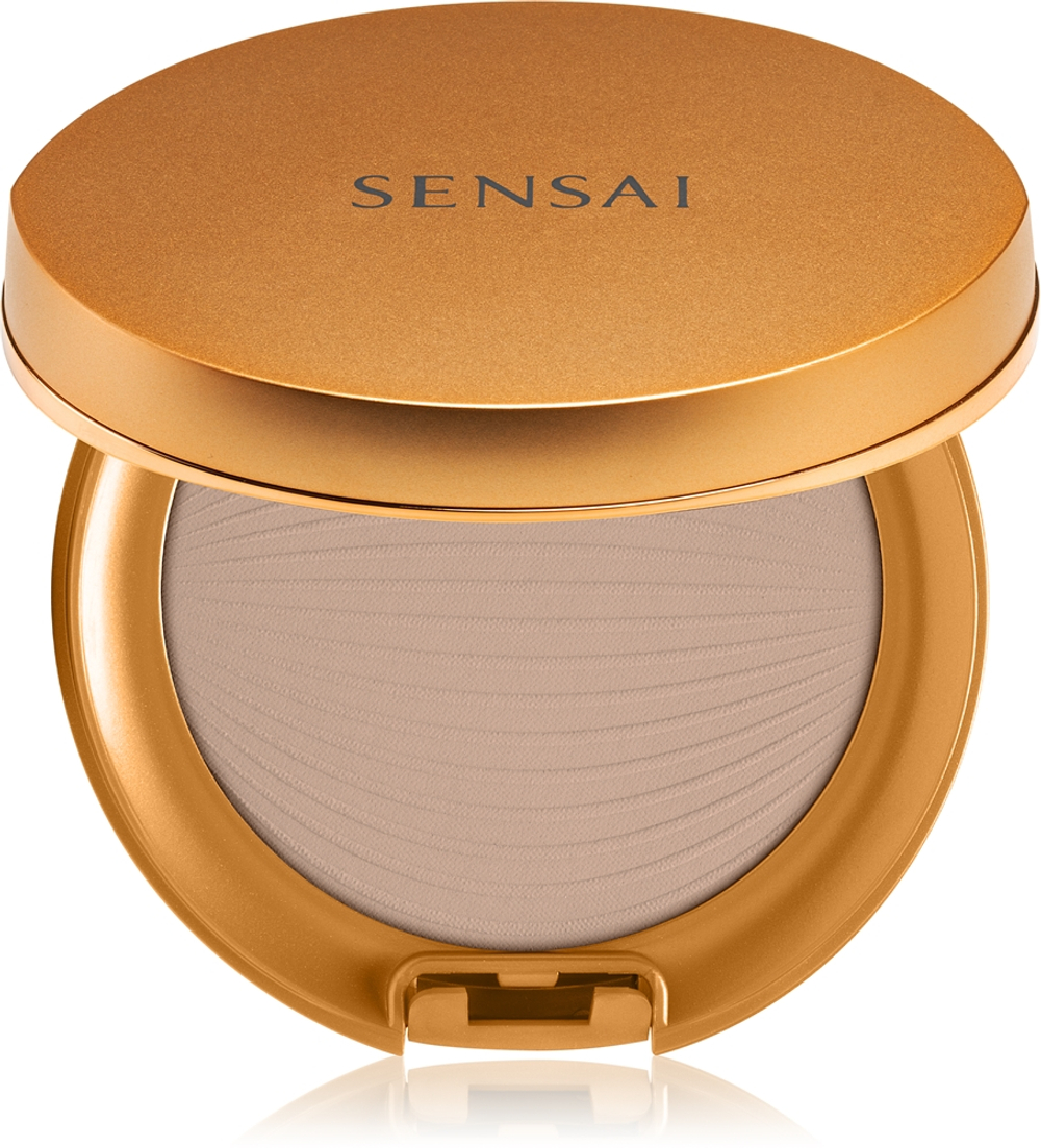 Sensai Silky Bronze Natural Veil Compact - Компактное порошковое тональное средство для осветления и сглаживания кожи оттенок SC03 Medium, 8 g