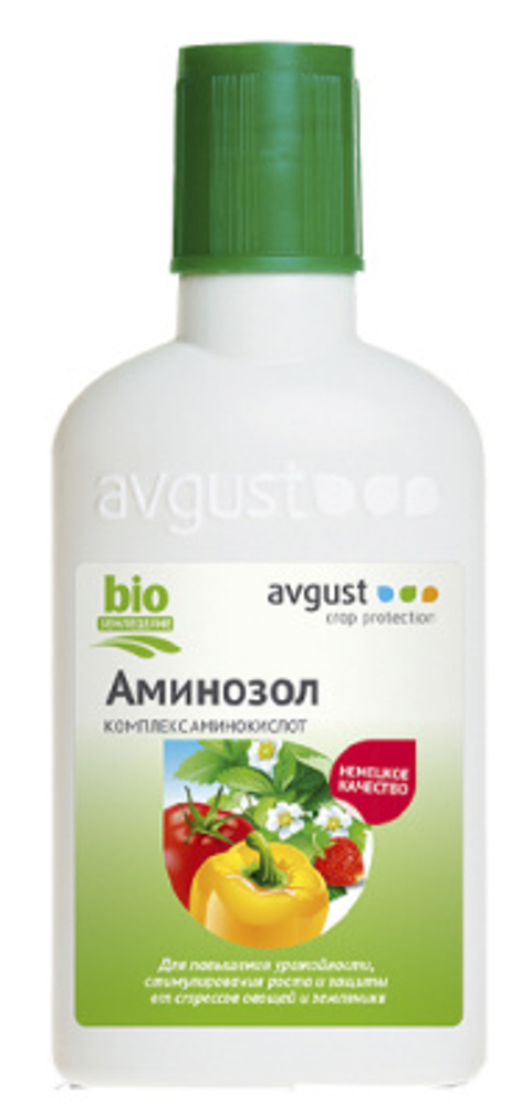 Аминозол, Для овощей и земляники, флакон 100мл Avgust
