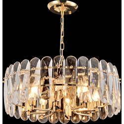 Люстра Rivoli Janice 1044-308 8 х Е14 40 Вт хрусталь | Хрусталь