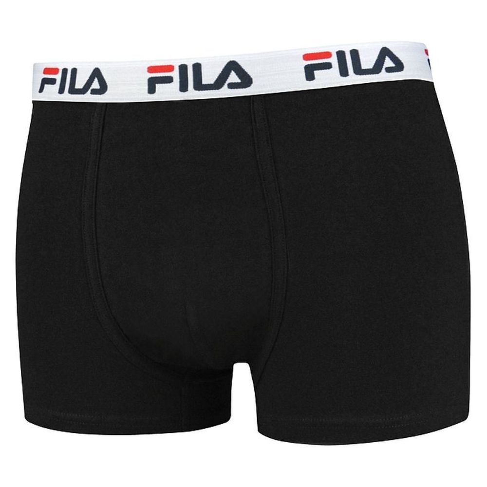 Мужские спортивные боксеры Fila Man Boxer 1P - black