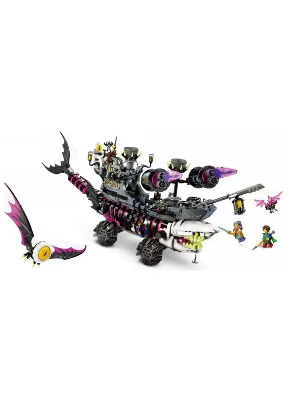 Конструктор Кошмарный корабль-акула 1388 деталей