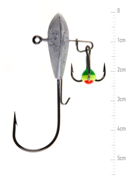 Мормышки свинц. Lucky John WINTER JIG Jig 07,0г кр.03/0, 2шт