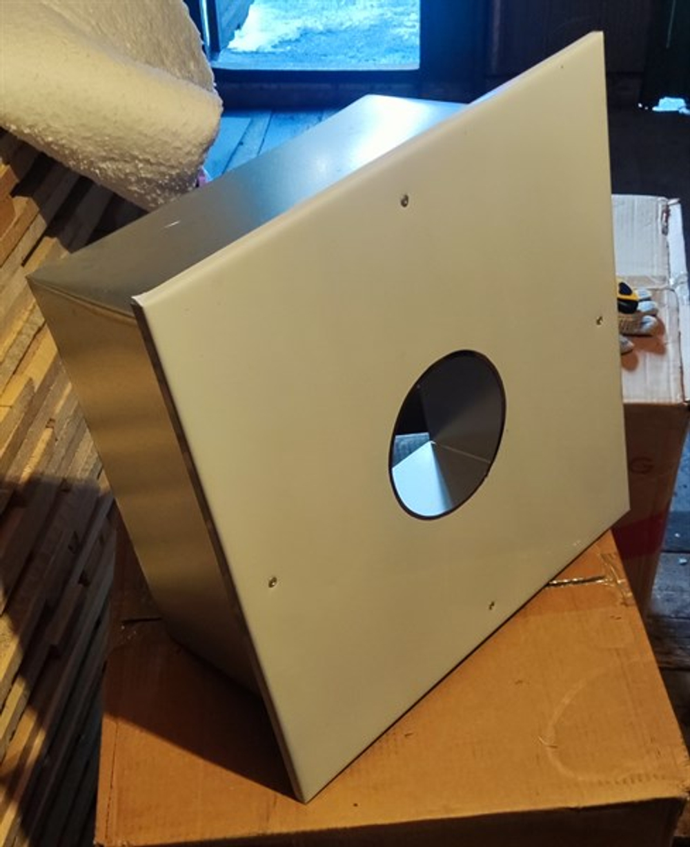 Потолочно-проходной узел ППУ 120 мм. нерж. ECOFLUE