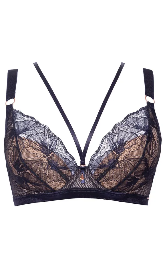 Бюстгальтер Volare P-UP Navy Blue