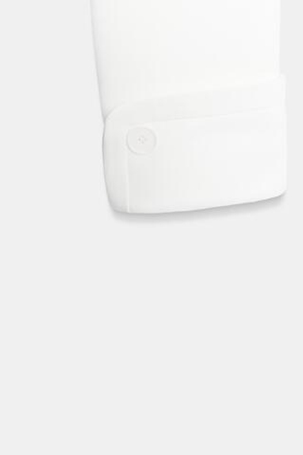 ZARA ДВУБОРТНЫЙ БЛЕЙЗЕР — ZW COLLECTION, БЕЛЫЙ