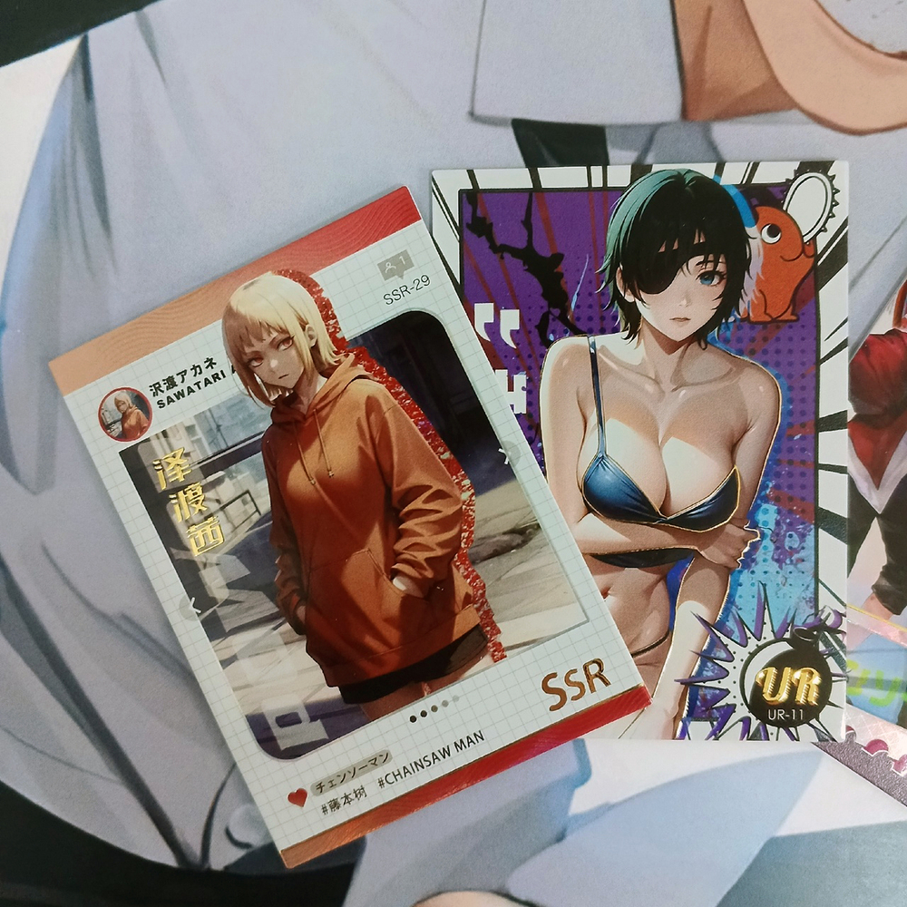 Коллекционные карточки "Человек-бензопила / Chainsaw Man"