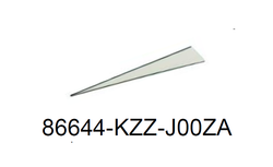 86644-KZZ-J00ZA. STRIPE B, L. MIDDLE COWL *TYPE1*. Honda CRF250Rally, Sticker OEM