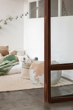 Корзина Lorena Canals Twin Vintage Blue (30 x Ø30 см)