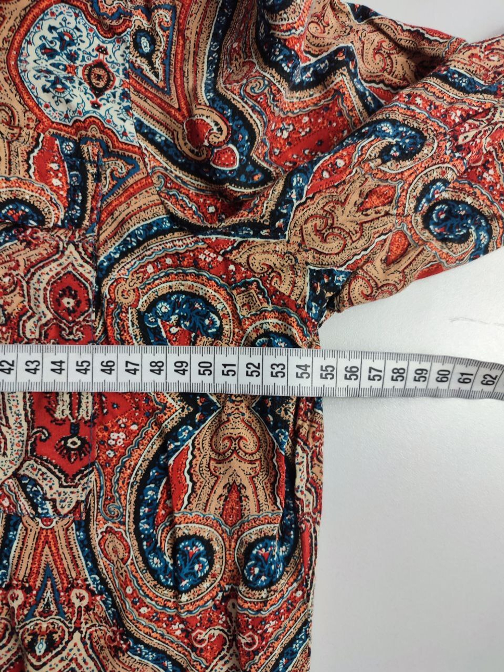 Блузка Zolla с интересным принтом 52 размер