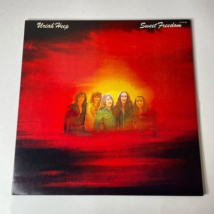Винтажная виниловая пластинка LP Uriah Heep Sweet Freedom (Japan 1973) (No Obi) Seven Stars