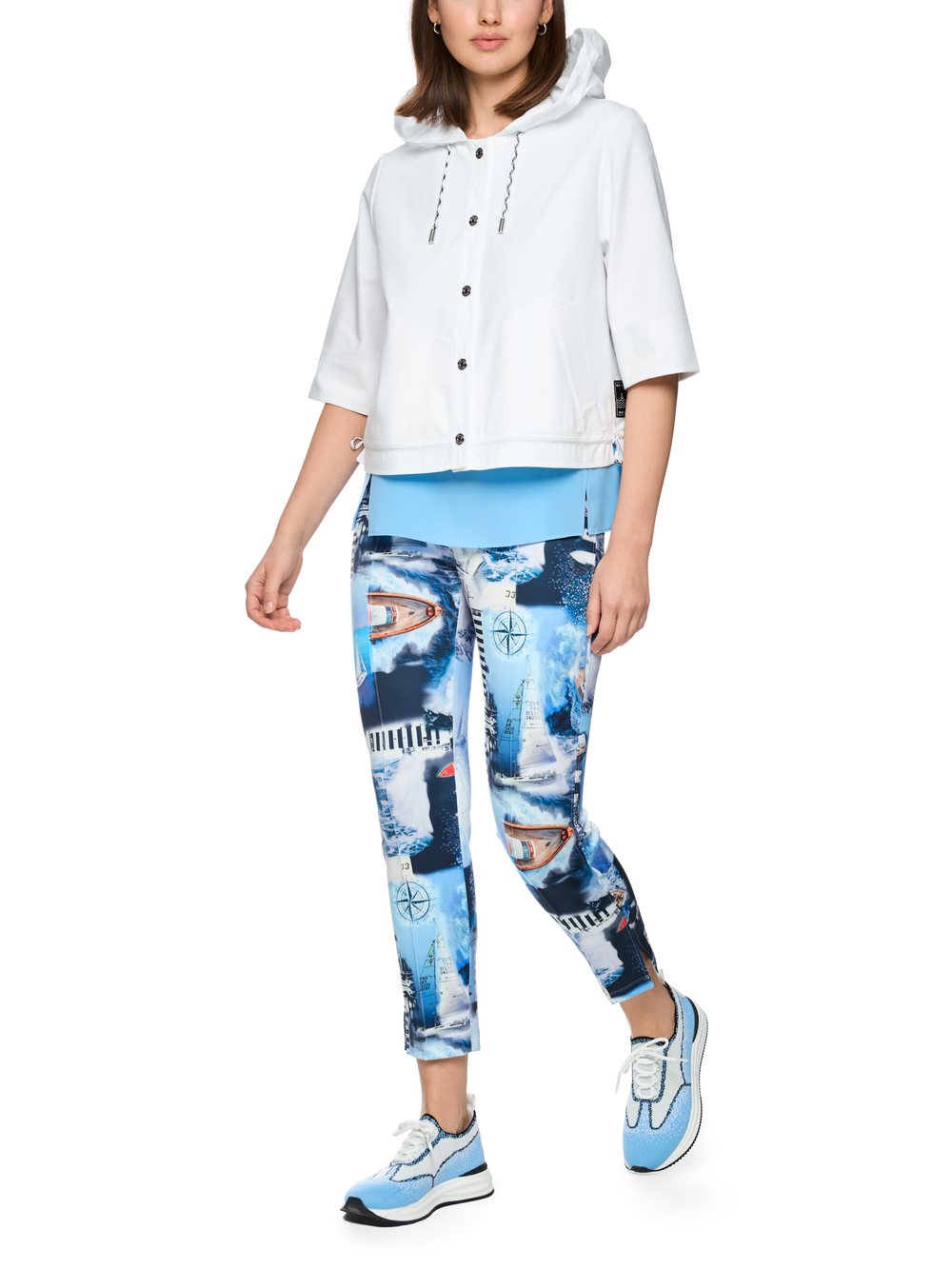 Жакет из хлопка и модала