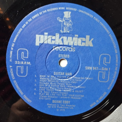 Винтажная виниловая пластинка LP Duane Eddy Guitar Man (UK 1976)