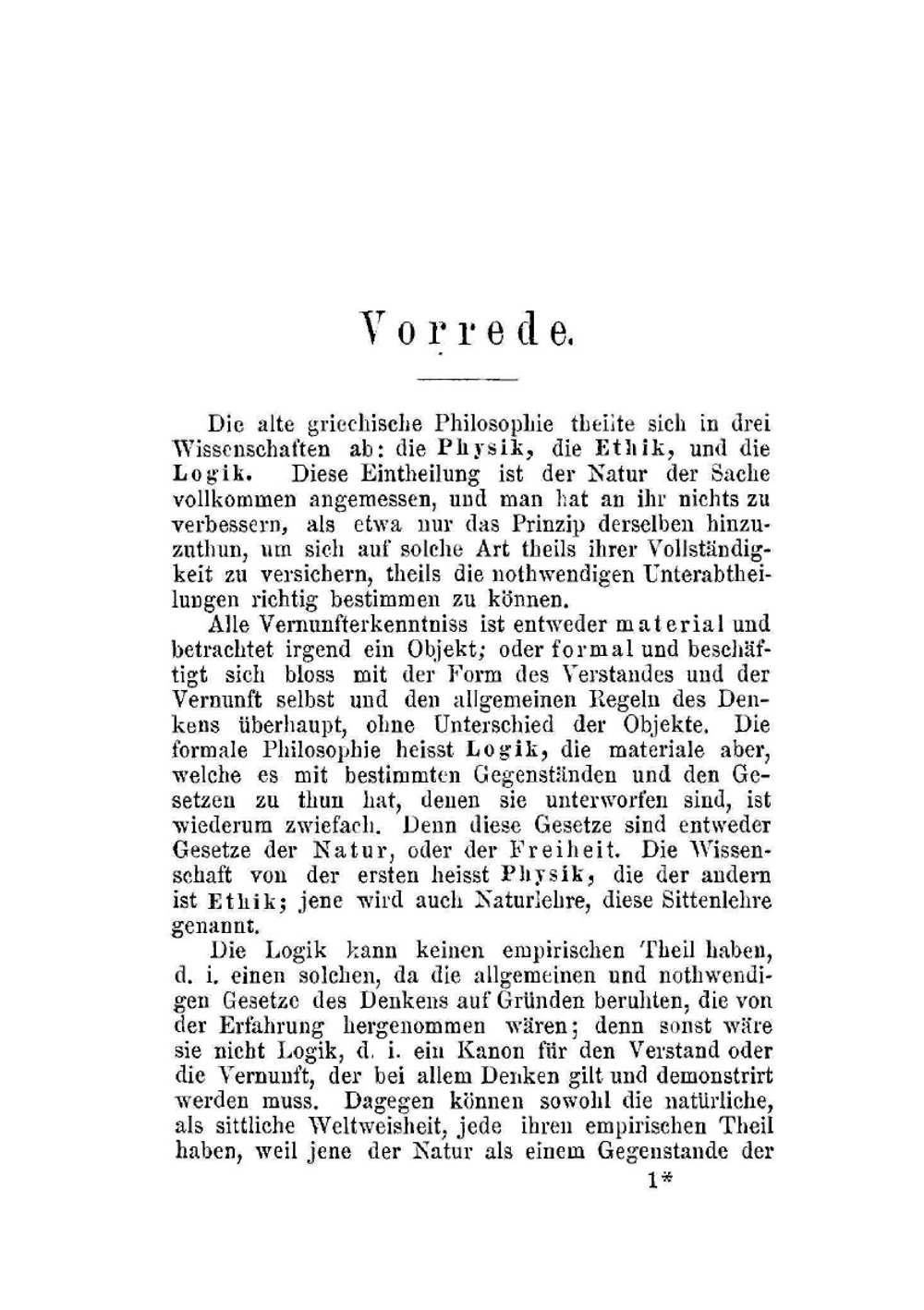 Immanuel Kant's Grundlegung. zur metaphysik der sitten | Immanuel Kant