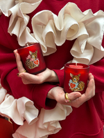 Ароматическая свеча Амур красная серия